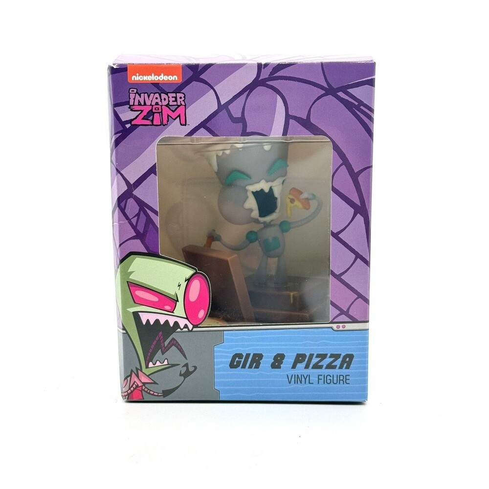 Culturefly:‎ Nickelodeon Invader Zim Gir & Pizza 5-inch Vinyl Action Figure NEW